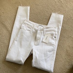 NWT FRAME Le High Skinny Rise Denim Jeans